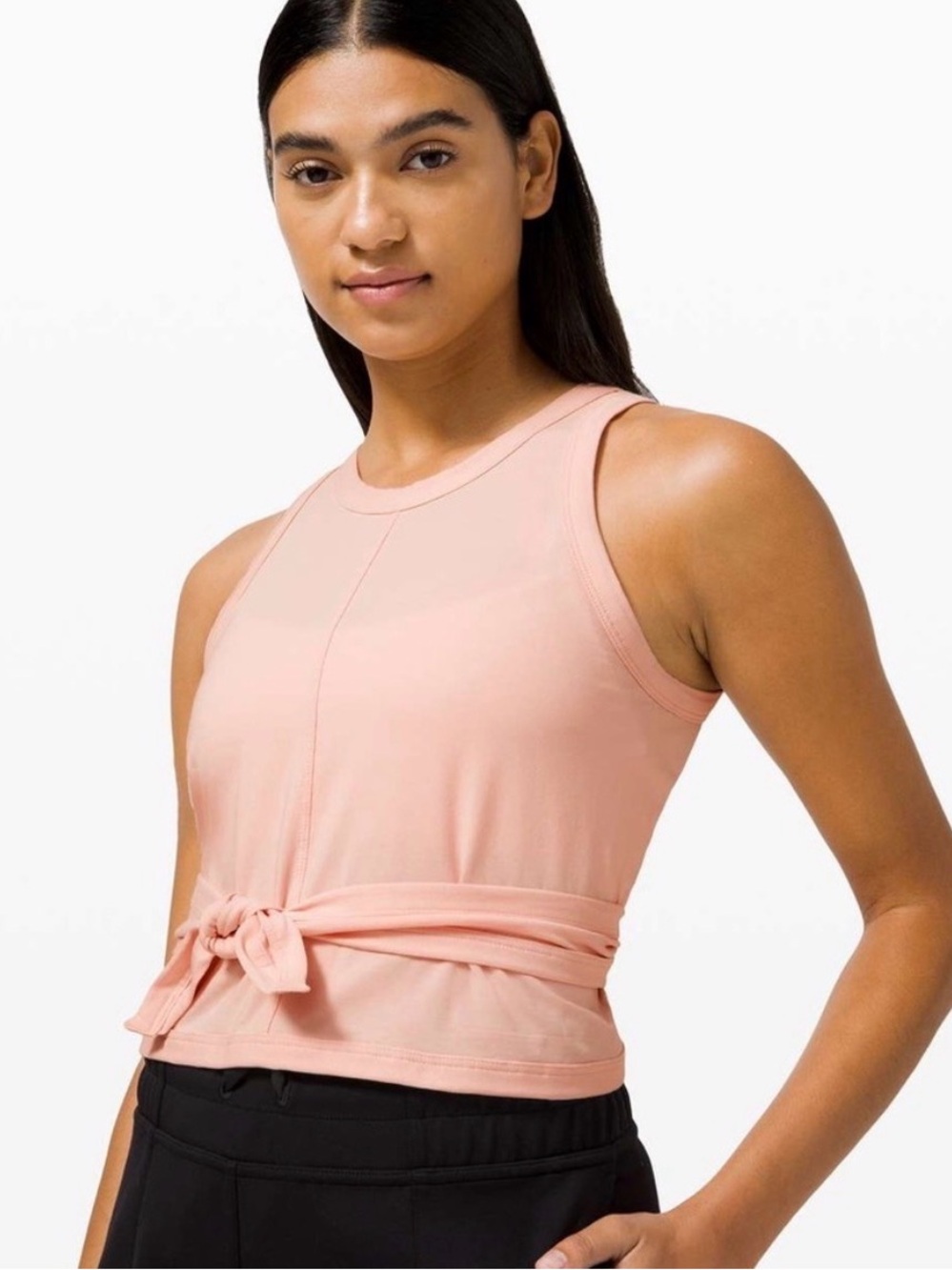 lululemon athletica Blush Tie-Waist Tank